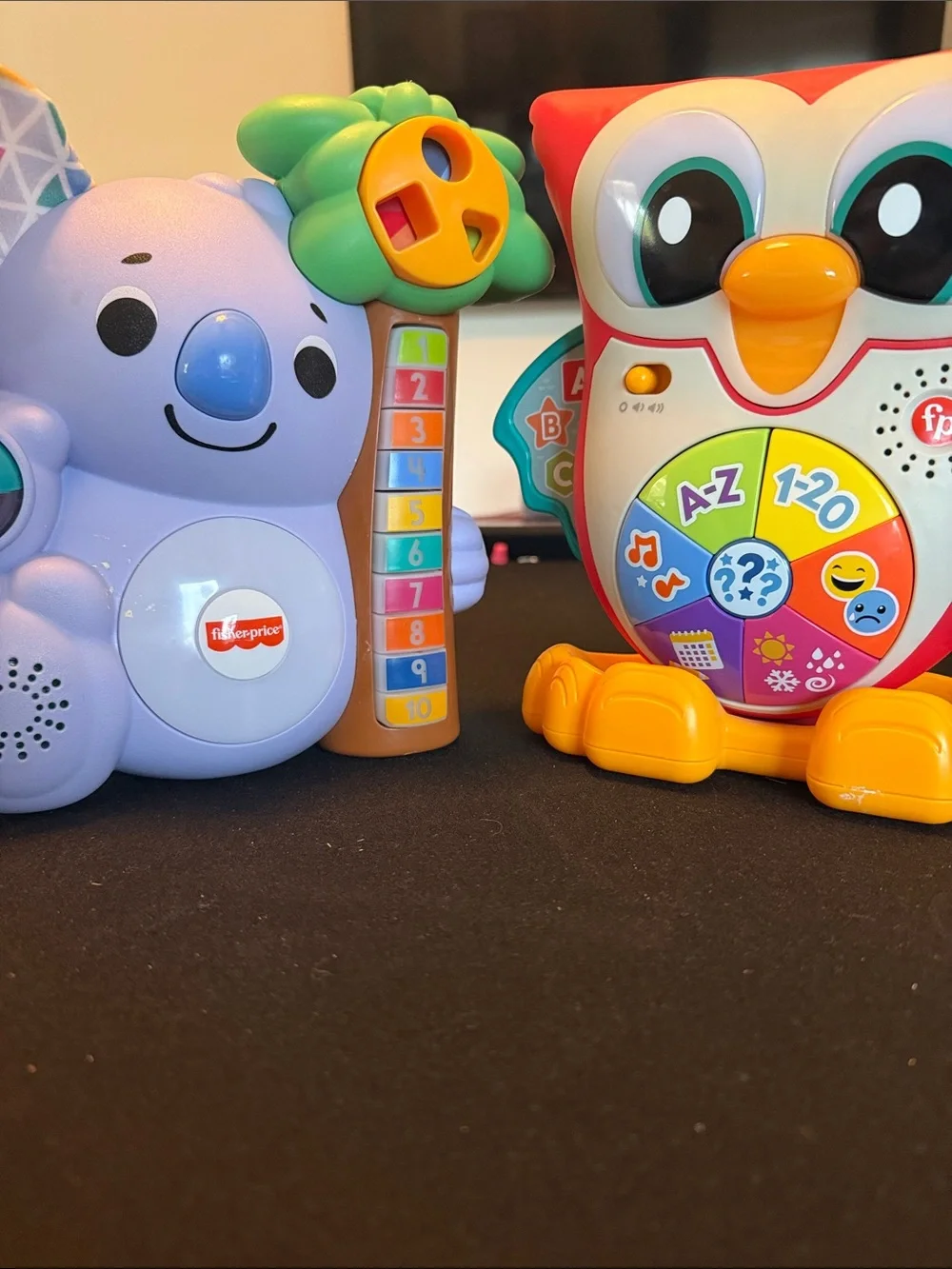 Fisher-Price Purple Koala & Red Owl Linkimals Light Up Learning Toy Set
